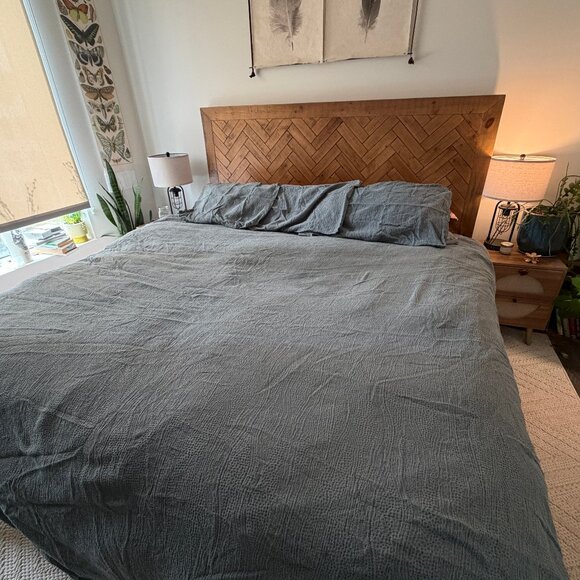 Pottery Barn King Cloud Duvet Cover and Shams - Picture 4 of 4